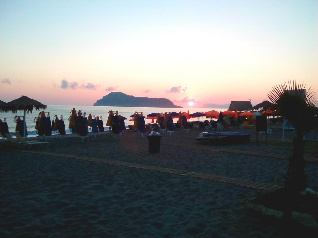 Katerina Seaside Studios Platanias  Ngoại thất bức ảnh