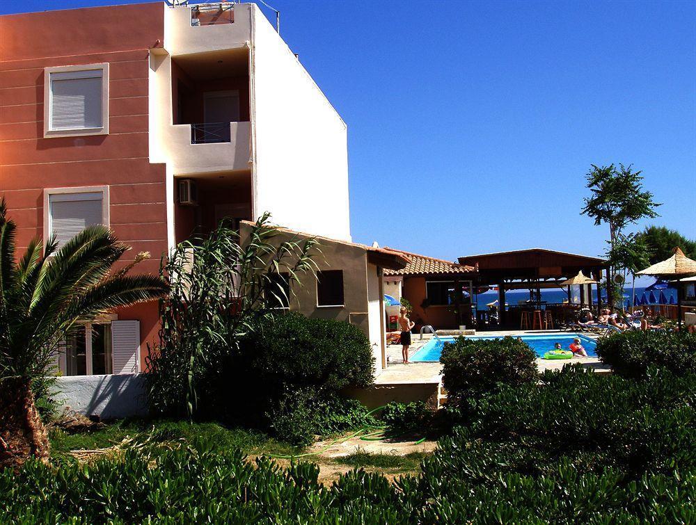 Katerina Seaside Studios Platanias  Ngoại thất bức ảnh